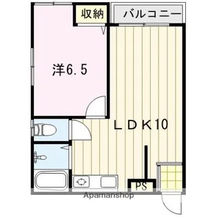 Sハウス【3階】の間取り