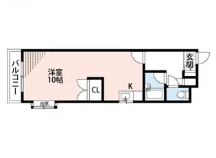 福岡県福岡市東区原田1丁目【マンション】の間取り