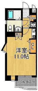 Kステーションプラザ八田【2階】の間取り