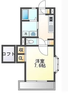 プルミエ・ラムール【1階】の間取り