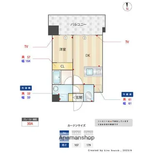 福岡県福岡市東区馬出5丁目【マンション】の間取り