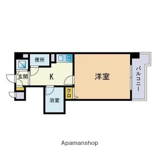 福岡県福岡市東区馬出2丁目【マンション】の間取り
