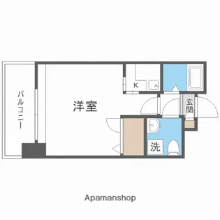 福岡県福岡市中央区警固2丁目【マンション】の間取り