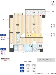 福岡県福岡市中央区警固1丁目【マンション】の間取り