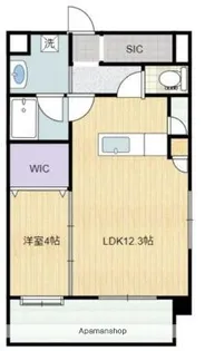 第11マルヤビル箱崎【2階】の間取り