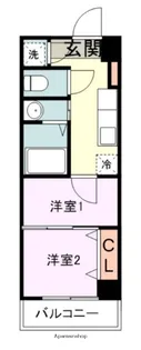 福岡県福岡市東区箱崎ふ頭3丁目【マンション】の間取り
