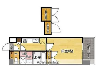 ORIENT BLD No87 マリアージュステーション【3階】の間取り