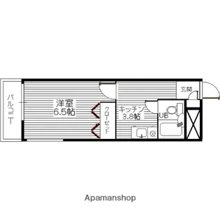 コーポプレシャス【3階】の間取り