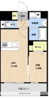 福岡県福岡市中央区春吉2丁目【マンション】の間取り