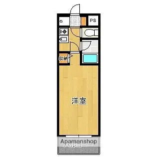 福岡県福岡市中央区六本松3丁目【マンション】の間取り