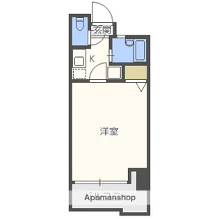 福岡県福岡市中央区舞鶴1丁目【マンション】の間取り