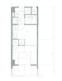 福岡県福岡市中央区天神4丁目【マンション】の間取り