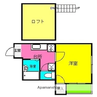 福岡県福岡市東区馬出4丁目【アパート】の間取り