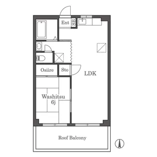 福岡県福岡市城南区長尾1丁目【マンション】の間取り