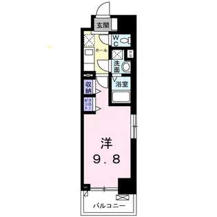 FLレジデンス1【2階】の間取り