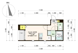 福岡県福岡市東区和白4丁目【アパート】の間取り