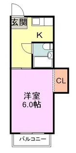 福岡県福岡市東区香椎4丁目【マンション】の間取り