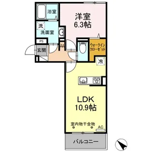 REJOICE松島【2階】の間取り