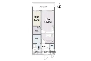 福岡県福岡市南区塩原4丁目【マンション】の間取り