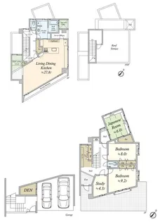 福岡県福岡市南区高宮4丁目【一戸建】の間取り