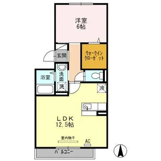 EMMA箱崎【2階】の間取り