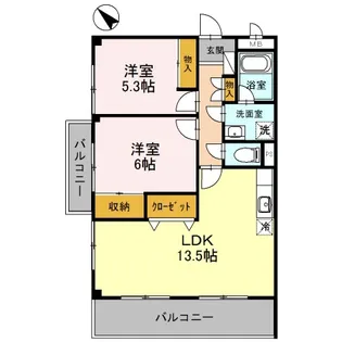 篠塚セイコー第1ビル【206号室】の間取り