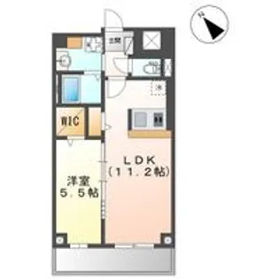 ル・マージュ博多【7階】の間取り