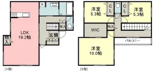 福岡県糟屋郡新宮町大字湊【一戸建】の間取り