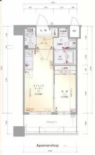 グランフォーレ箱崎ステーションプラザ【9階】の間取り