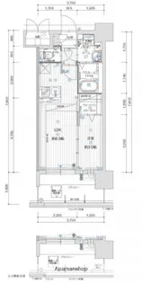 グランフォーレ県庁前アネックス【7階】の間取り