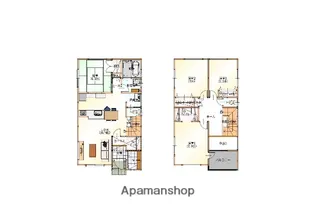 福岡県福岡市東区香椎駅東4丁目【一戸建】の間取り