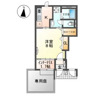 CIEL ETOILE (シエルエトワール)【1階】の間取り