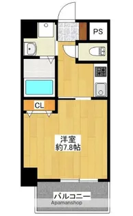 リラス2000年通り.【5階】の間取り