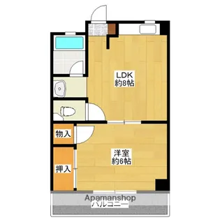 井上ビル【2階】の間取り