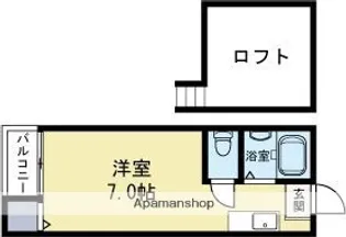 KINGS ROAD【2階】の間取り