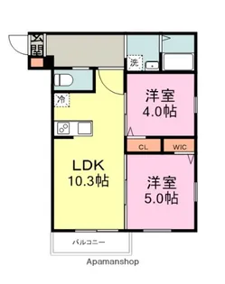 ROBOTHOME箱崎宮前【1階】の間取り
