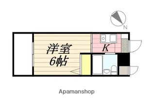 メゾン・ド・オセアン【212号室】の間取り