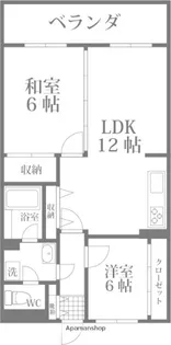 福岡県福岡市博多区麦野4丁目【マンション】の間取り