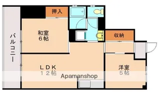 福岡県福岡市南区老司2丁目【マンション】の間取り