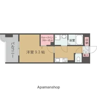 カリフィカーダ山荘【6階】の間取り