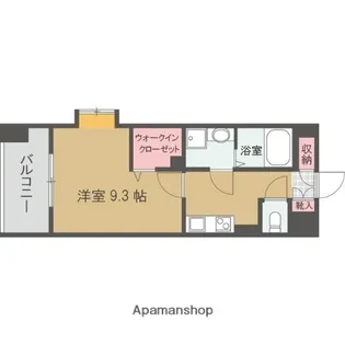 カリフィカーダ山荘【3階】の間取り