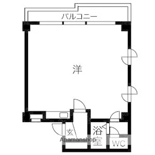 グローリー平尾【3階】の間取り
