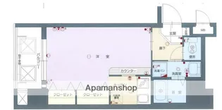 ラフィネス薬院イーストタワー【10階】の間取り