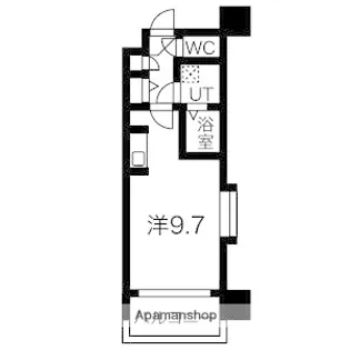 エクセレンシア天神【4階】の間取り