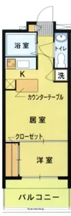 エステートモア・天神サクセス【11階】の間取り