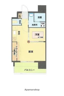 エステートモア平尾公園通り【12階】の間取り