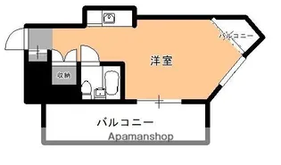 ダイナコート平尾【6階】の間取り