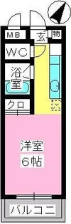 福岡県福岡市博多区博多駅前4丁目【マンション】の間取り