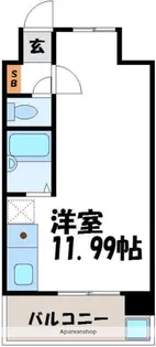 オネスティ平尾【10階】の間取り
