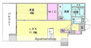 ONEPASEO【11階】の間取り